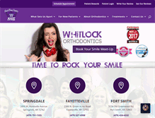 Tablet Screenshot of drwhitlock.com